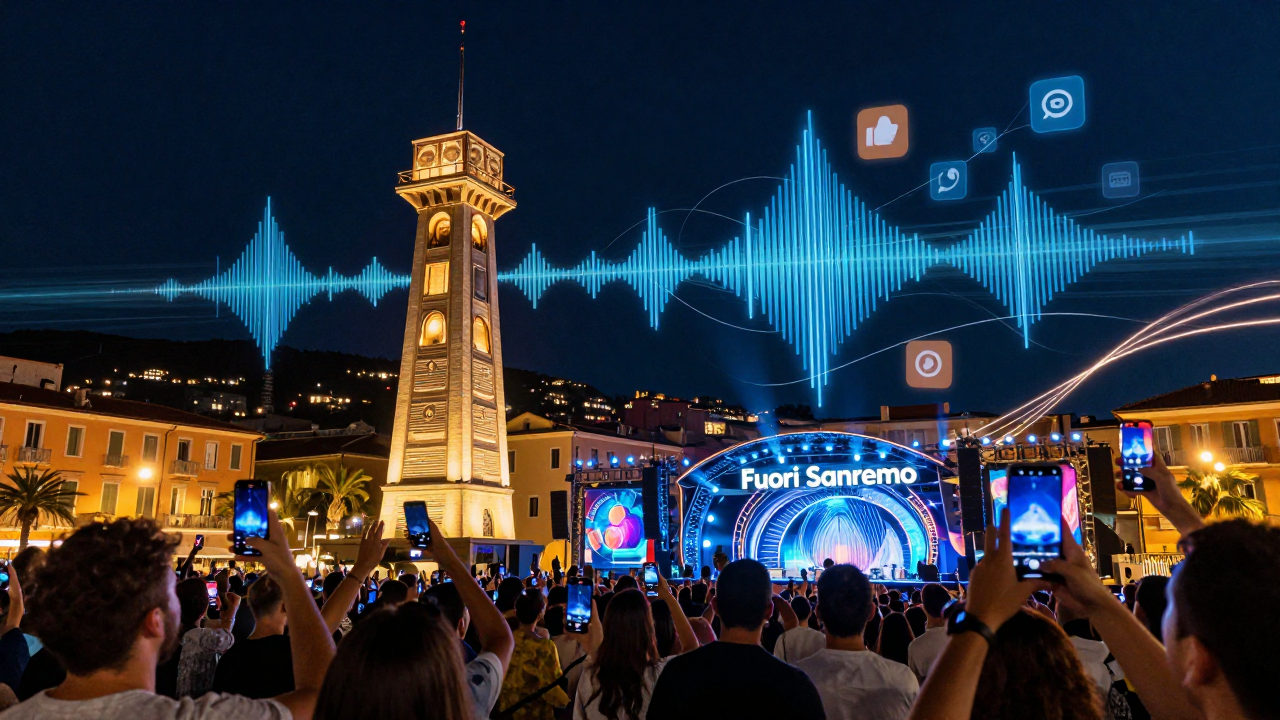Sanremo 2026: Radio Italia conquista il pubblico tra dirette, social e Fuori Sanremo Italiana Assicurazioni